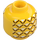 LEGO Geel Pineapple (Verzonken solide nop) (3626 / 15829)